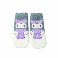 Sanrio Kuromi Cozy Face Socks Bags+