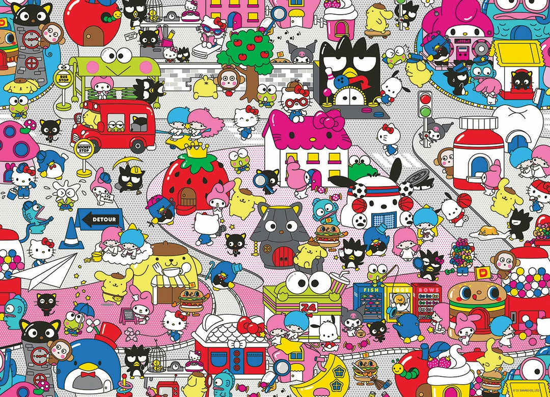 Cheapest π₯° Cra-Z-Art Hello Kitty And Friends Welcome To Sanrio Town 1000-Piece Puzzle π 4 Cra-Z-Art Hello Kitty And Friends Welcome To Sanrio Town 1000-Piece Puzzle