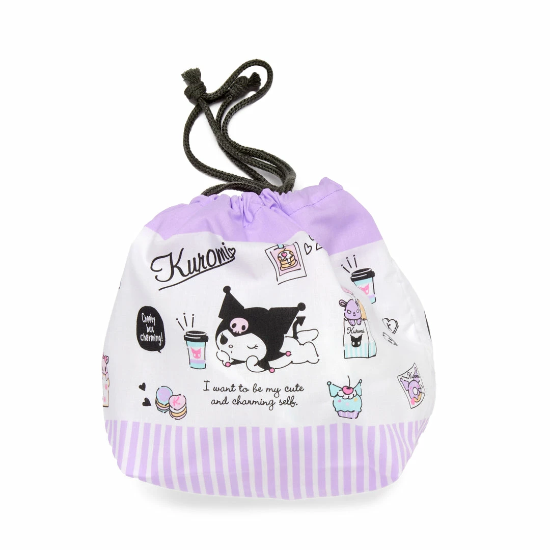 Coupon β¨ Japan Original Kuromi Drawstring Lunch Bag (Sweets Series) π 3 Japan Original Kuromi Drawstring Lunch Bag (Sweets Series)
