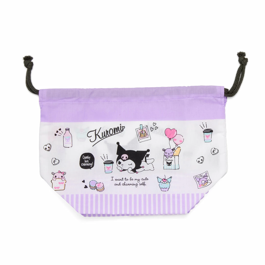 Coupon β¨ Japan Original Kuromi Drawstring Lunch Bag (Sweets Series) π 4 Japan Original Kuromi Drawstring Lunch Bag (Sweets Series)