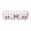 Japan Original Kuromi OSHI Grid System Storage Basket Home
