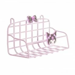 Japan Original Kuromi OSHI Grid System Wire Tray Home
