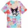 Dim Mak Collection Characters DIM MAK X Sanrio Kuromi Tee Tie Dye