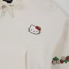 BIOWORLD Characters Hello Kitty X Dumbgood Strawberry Crop Hoodie