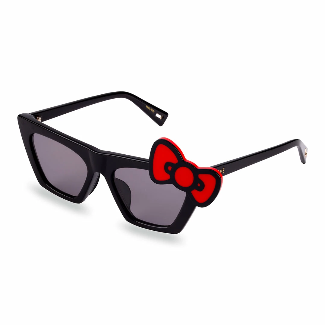 Cheap ✨ REVE (Black Truffle) Hello Kitty X REVÉ By RENÉ Biu Biu 👓 Sunglasses (Bow Red) Characters 😉 5 REVE (Black Truffle) Hello Kitty X REVÉ By RENÉ Biu Biu Sunglasses (Bow Red) Characters