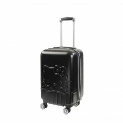 Concept 1 Hello Kitty 21" Hardshell Carry-on Luggage In Black