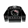 RIPPLE JUNCTION Characters Hello Kitty Snowflakes Ugly Holiday Sweater