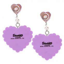 My Melody Irregular Choice Heart Earrings Characters