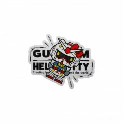 BIOWORLD Characters Hello Kitty X Gundam Mobile Suit Sticker