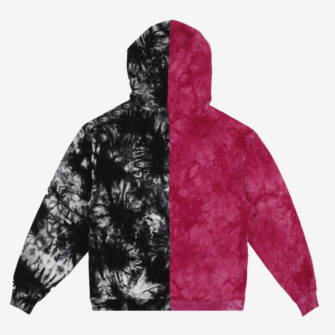 New β€οΈ BIOWORLD Kuromi & My Melody X Dumbgood Split Tie-dye Hoodie π 5 BIOWORLD Kuromi & My Melody X Dumbgood Split Tie-dye Hoodie