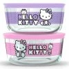 Instant Brands Hello Kitty X Pyrex Glass Storage Containers (Set Of 2)