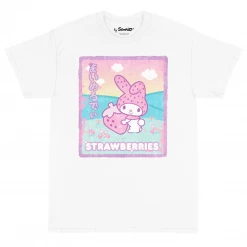 Printful My Melody Strawberry Milk Tee
