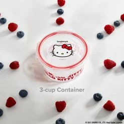 Instant Brands Hello Kitty X Snapware Plastic Kitchen Containers (Set Of 4) Characters