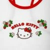 BIOWORLD Hello Kitty X Dumbgood Strawberry Ribbed Tank