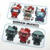 Top 10 π BIOWORLD Hello Kitty X Gundam Love & Peace Tee Characters 𧨠8 BIOWORLD Hello Kitty X Gundam Love & Peace Tee Characters