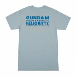 BIOWORLD Hello Kitty X Gundam RX-78-2-KT Tee Characters