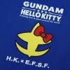 BIOWORLD Hello Kitty X Gundam E.F.S.F. Logo Tee
