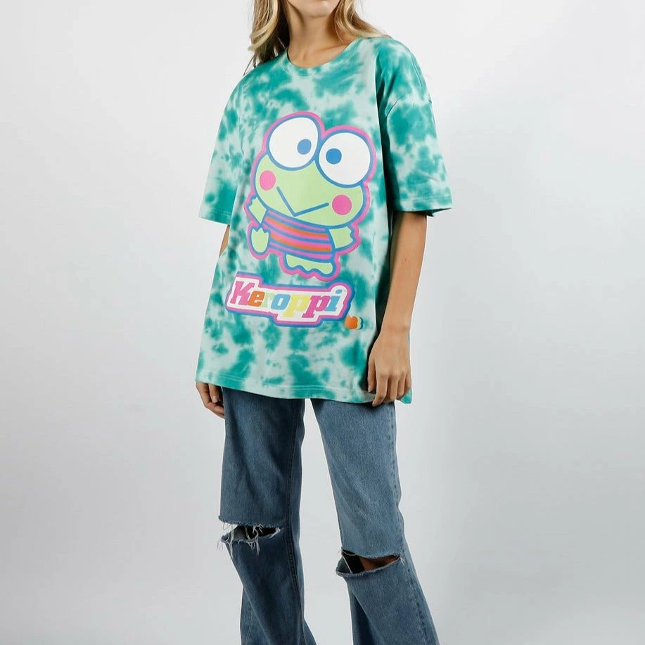Buy π BIOWORLD Keroppi X Dumbgood Tie-dye Tee π 5 BIOWORLD Keroppi X Dumbgood Tie-dye Tee