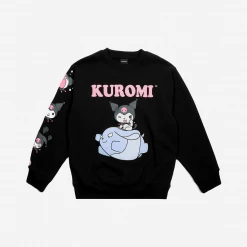 BIOWORLD Kuromi X Dumbgood Crewneck Sweatshirt