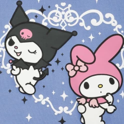BIOWORLD Characters My Melody & Kuromi X Dumbgood Crop Hoodie
