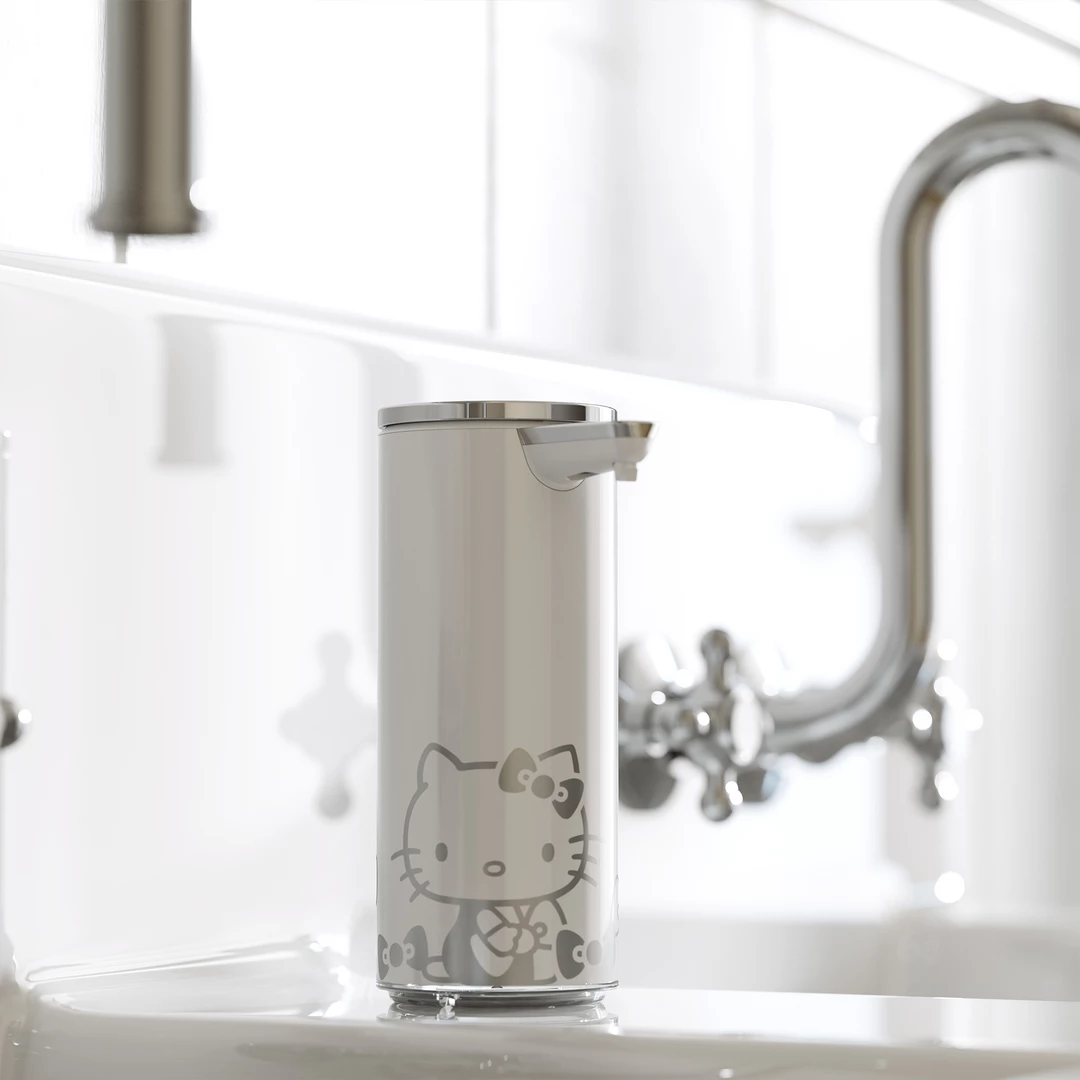Discount 🤩 SIMPLEHUMAN Hello Kitty Automatic Soap Dispenser (Metallic Silver) ⭐ 4 SIMPLEHUMAN Hello Kitty Automatic Soap Dispenser (Metallic Silver)