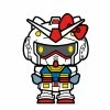 Characters Hello Kitty X Gundam FiGPiN #778 Gundam Hello Kitty