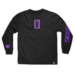 Girl Skateboards Characters Kuromi X GIRL Tokyo Speed Long Sleeve (Black)