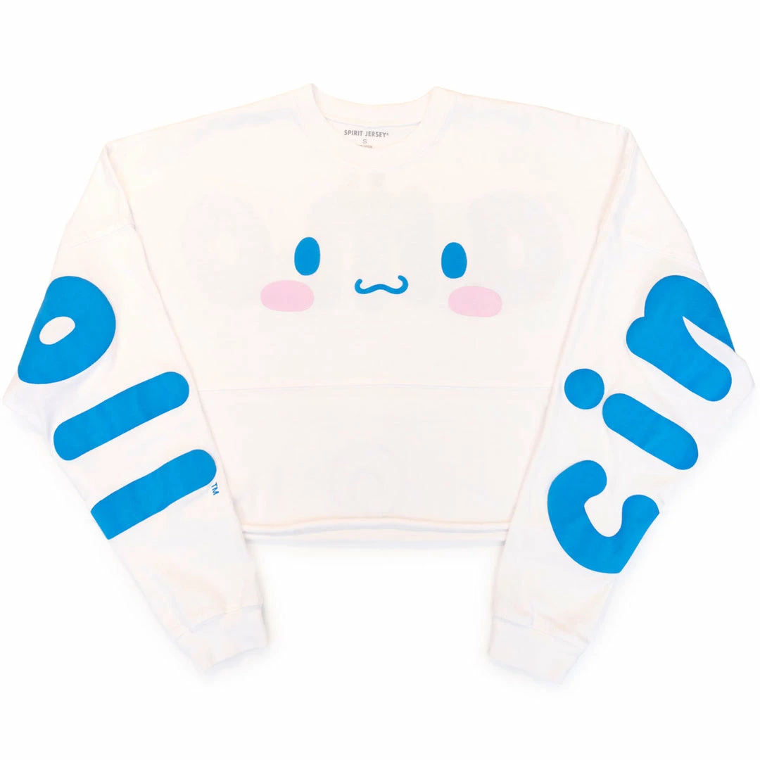 Discount 🤩 Cinnamoroll JapanLA Cropped Spirit Jersey New 🤩 3 Cinnamoroll JapanLA Cropped Spirit Jersey New