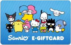 Sanrio.com E-Gift Card Characters