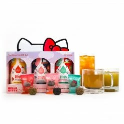 Hello Kitty X Tea Drops Trio Gift Set Characters
