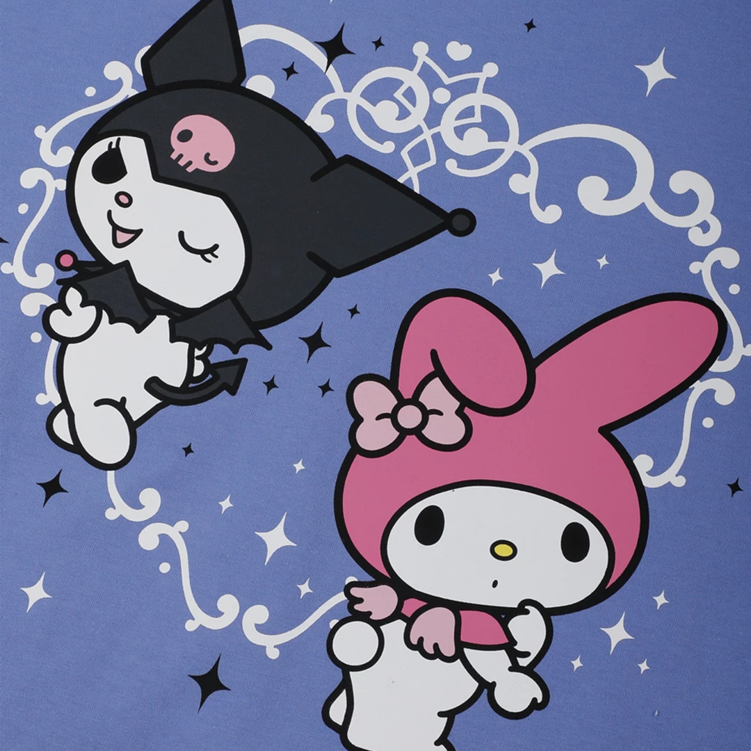 Outlet π€© BIOWORLD Characters Kuromi & My Melody X Dumbgood Graphic Tee π 4 BIOWORLD Characters Kuromi & My Melody X Dumbgood Graphic Tee
