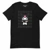 Wholesale β Printful Characters Kuromi Watashi Wa T-Shirt Black π 1 Printful Characters Kuromi Watashi Wa T-Shirt Black
