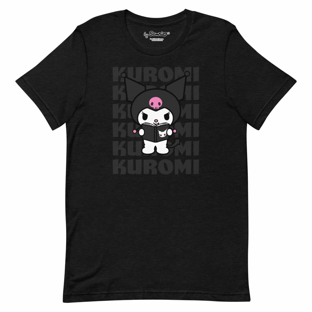 Wholesale β Printful Characters Kuromi Watashi Wa T-Shirt Black π 3 Printful Characters Kuromi Watashi Wa T-Shirt Black