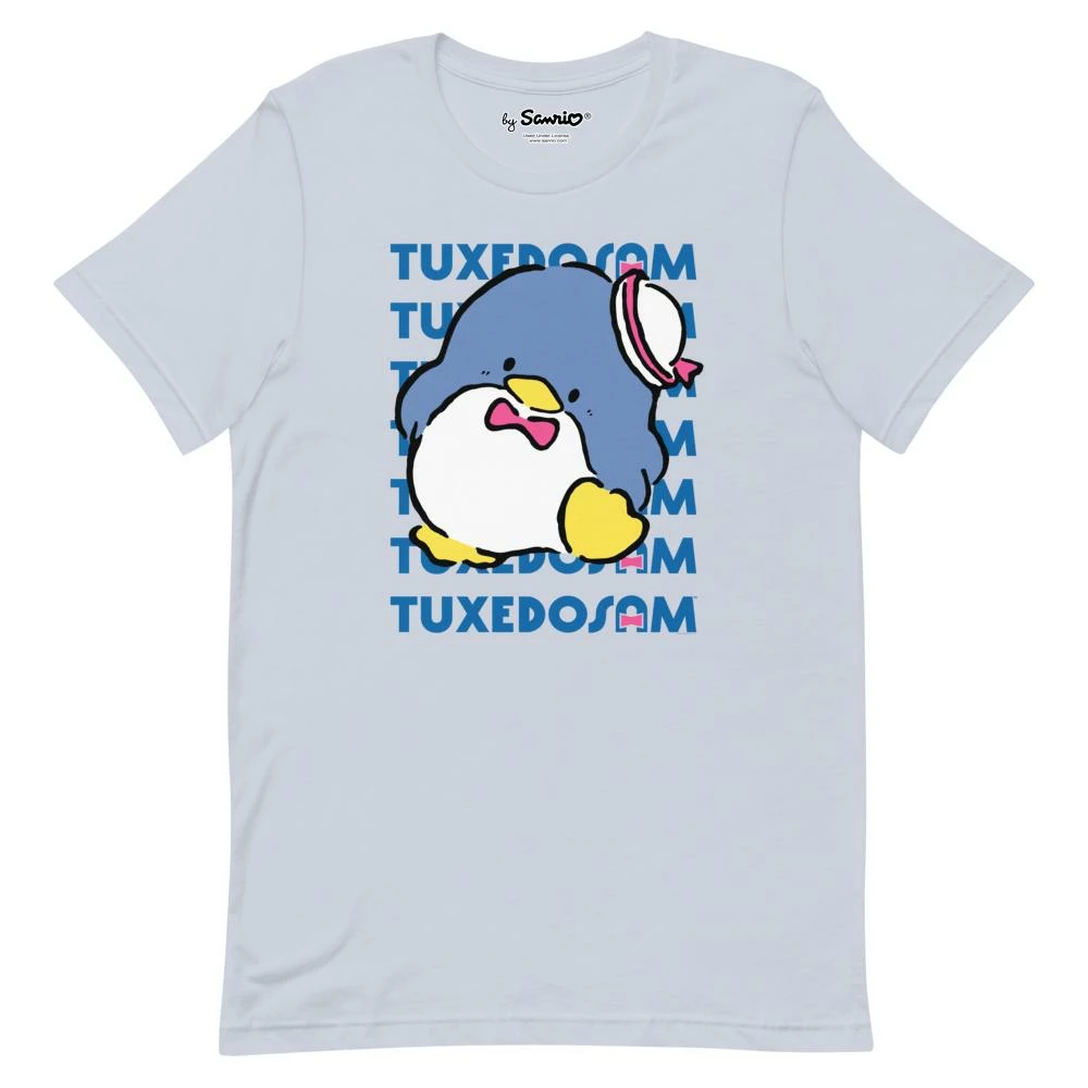 Flash Sale π Printful Tuxedosam Watashi Wa T-Shirt Light Blue π 3 Printful Tuxedosam Watashi Wa T-Shirt Light Blue