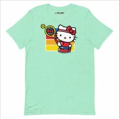 Printful Hello Kitty Tennis T-Shirt Characters