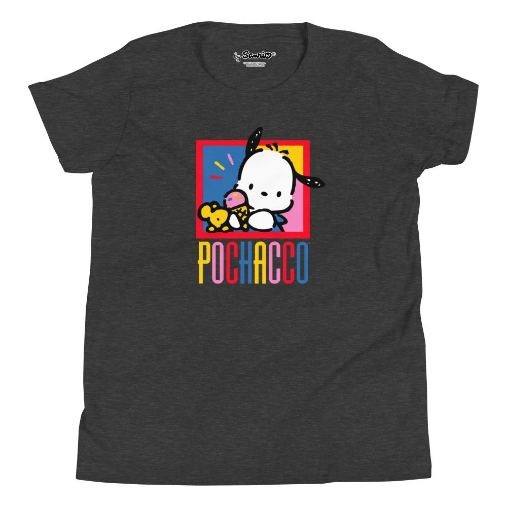 Best deal π Printful Characters Youth Pochacco Primary Logo T-Shirt 𧨠3 Printful Characters Youth Pochacco Primary Logo T-Shirt
