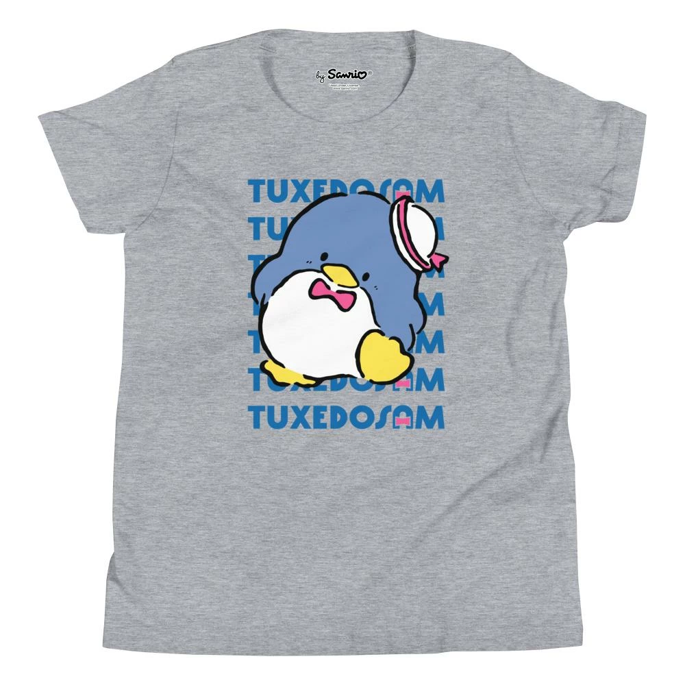 Best Pirce π Printful Youth Tuxedosam Watashi Wa T-Shirt Heather Gray 𧨠3 Printful Youth Tuxedosam Watashi Wa T-Shirt Heather Gray